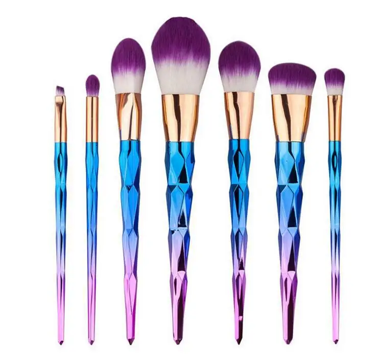 7pcs Spiral diamond Makeup Brushes Set Powder Eyeshadow Brush Facial Foundation Cosmetic Makeup Brush Kit
7pcs Spiral diamond Makeup Brushes Set Powder Eyeshadow Brush Facial Foundation Cosmetic Makeup Brush Kit