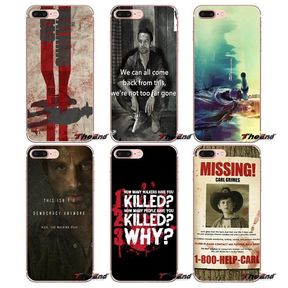 For Huawei G7 G8 Ascend P7 P8 P9 Lite Honor 4C 5X 5C 6X Mate 7 8 9 Y3 Y5 Y6 II Pro The Walking Dead Rick Quotes Soft TPU Case
For Huawei G7 G8 Ascend P7 P8 P9 Lite Honor 4C 5X 5C 6X Mate 7 8 9 Y3 Y5 Y6 II Pro The Walking Dead Rick Quotes Soft TPU Case