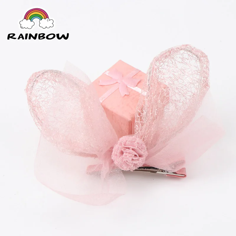 1pcs/set Fashion Cartoon Lace Ball Rabbit Ear Bowknot Hairpins Children Girls Hair Clips Handmade Barrettes Accessory Headwear
1pcs/set Fashion Cartoon Lace Ball Rabbit Ear Bowknot Hairpins Children Girls Hair Clips Handmade Barrettes Accessory Headwear
