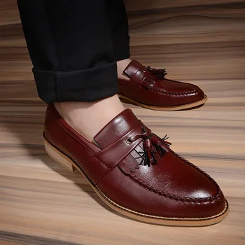 Spring & Summer New British Style Fashion Tassel Men's Shoes Convenient Slip-on Youth Korean Version Casual Shoes Tide Men
Spring & Summer New British Style Fashion Tassel Men's Shoes Convenient Slip-on Youth Korean Version Casual Shoes Tide Men