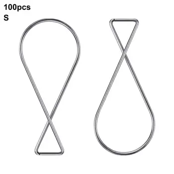100Pcs Automatic Rebound Hooks Ceiling Clips T-bar Hangers Clips For Decorating Ceiling Displaying Sign Pictures Pothooks
100Pcs Automatic Rebound Hooks Ceiling Clips T-bar Hangers Clips For Decorating Ceiling Displaying Sign Pictures Pothooks