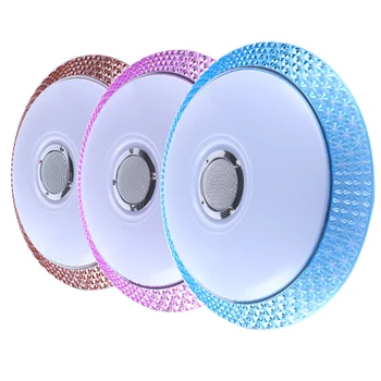 APP LED Ceiling Light Modern RGB Living Room Luminaria Bluetooth Speaker Lustre Music Party Lamp Acrylic Bedroom Fixture
APP LED Ceiling Light Modern RGB Living Room Luminaria Bluetooth Speaker Lustre Music Party Lamp Acrylic Bedroom Fixture