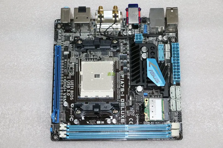 FOR Asus F1A75-I DELUXE FM1 mini-itx 17*17 A75 motherboard with wireless Original Used motherboard
FOR Asus F1A75-I DELUXE FM1 mini-itx 17*17 A75 motherboard with wireless Original Used motherboard