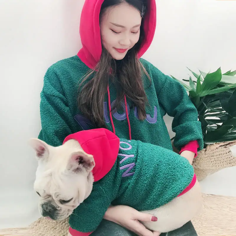 Fleece Family Clothes For Dog Parent-Child Outfit Winter Warm Christmas Small Large Dog Coat Jacket Shirt Pet Cat Pajamas Hoodie
Fleece Family Clothes For Dog Parent-Child Outfit Winter Warm Christmas Small Large Dog Coat Jacket Shirt Pet Cat Pajamas Hoodie