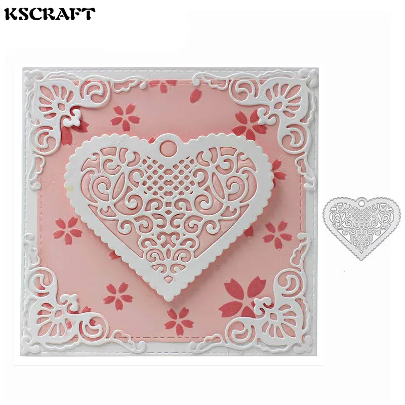 KSCRAFT Heart Metal Cutting Dies Stencils for DIY Scrapbooking/photo album Decorative Embossing DIY Paper Cards
KSCRAFT Heart Metal Cutting Dies Stencils for DIY Scrapbooking/photo album Decorative Embossing DIY Paper Cards