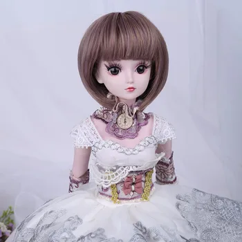 Bybrana 1/3 1/4 short straight purple hair with neat bangs BJD wigs for dolls free shipping
Bybrana 1/3 1/4 short straight purple hair with neat bangs BJD wigs for dolls free shipping