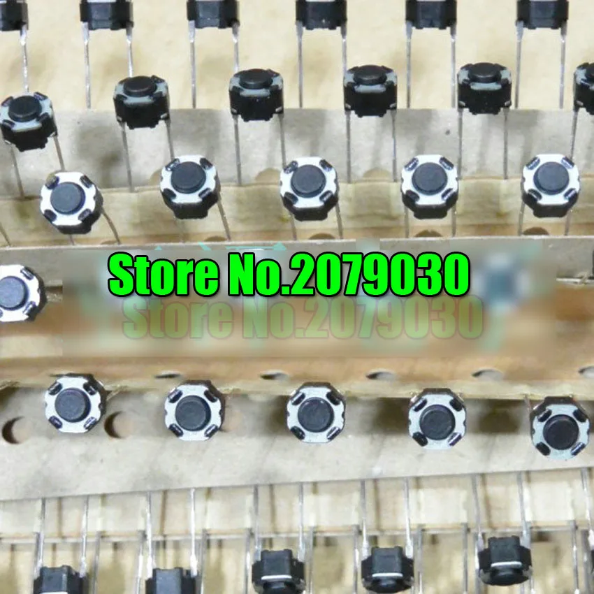 6x6x4.3 Touch Switch Button 2P Round DIP Push button for Panasonic 6*6*4.3 100pcs/lot
6x6x4.3 Touch Switch Button 2P Round DIP Push button for Panasonic 6*6*4.3 100pcs/lot