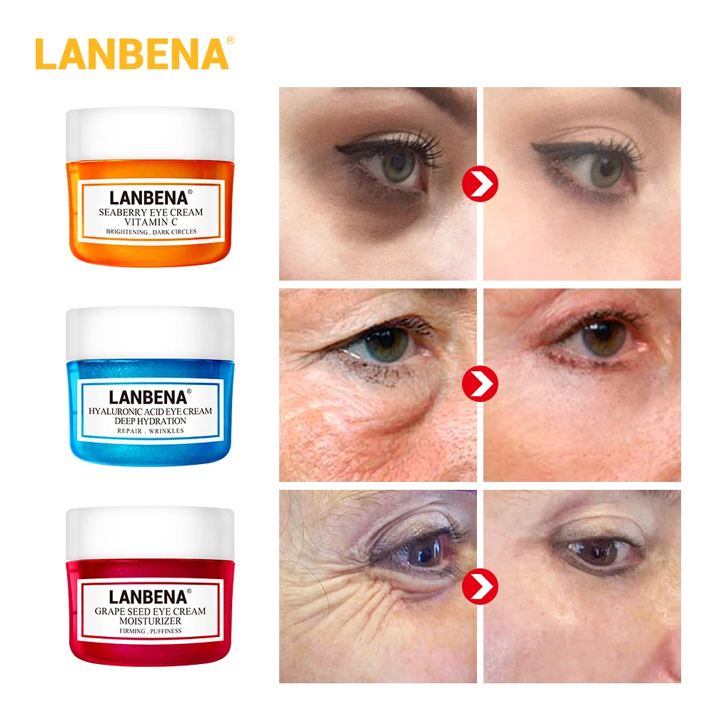 Lanbena Eye Cream Eye Serum Hyaluronic Acid Moisturizing Anti-wrinkle Anti Aging Ageless Anti-puffiness Dark Circle Firming 20g
Lanbena Eye Cream Eye Serum Hyaluronic Acid Moisturizing Anti-wrinkle Anti Aging Ageless Anti-puffiness Dark Circle Firming 20g