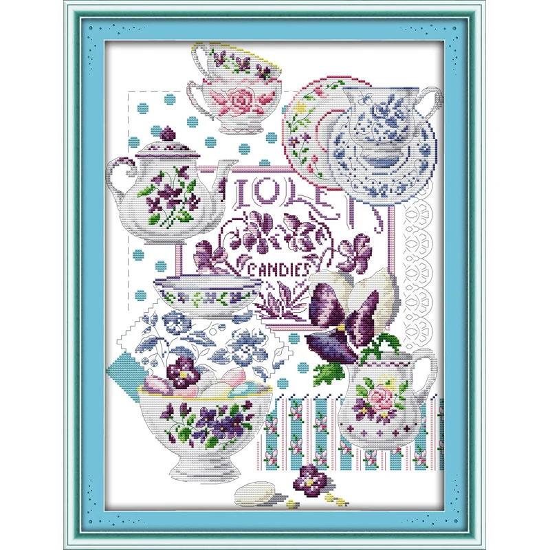 Cup tale counted canvas pattern DMC 14CT Cross Stitch kits,embroidery needlework Set,hand made Crafts Home Decor for kitchen
Cup tale counted canvas pattern DMC 14CT Cross Stitch kits,embroidery needlework Set,hand made Crafts Home Decor for kitchen