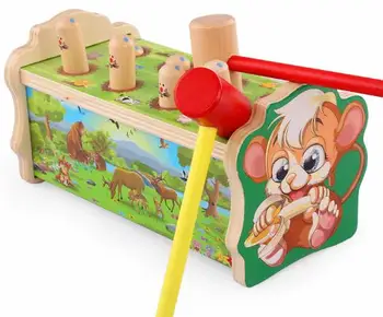 WYNLZQ Baby Education Wood Toys For Children Beat Percussion Action Training Tabletop Monkey Gophers Toy Children Family Funny
WYNLZQ Baby Education Wood Toys For Children Beat Percussion Action Training Tabletop Monkey Gophers Toy Children Family Funny