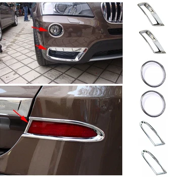 6X Chrome ABS Front Fog light Trim + Rear Fog Light Cover Trim For BMW X3 F25 2011-2014
6X Chrome ABS Front Fog light Trim + Rear Fog Light Cover Trim For BMW X3 F25 2011-2014