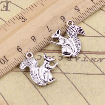 6pcs/lot Charms Lovely Squirrel 21x21mm Tibetan Pendants Crafts Making Findings Handmade Antique Jewelry DIY For Necklace
6pcs/lot Charms Lovely Squirrel 21x21mm Tibetan Pendants Crafts Making Findings Handmade Antique Jewelry DIY For Necklace