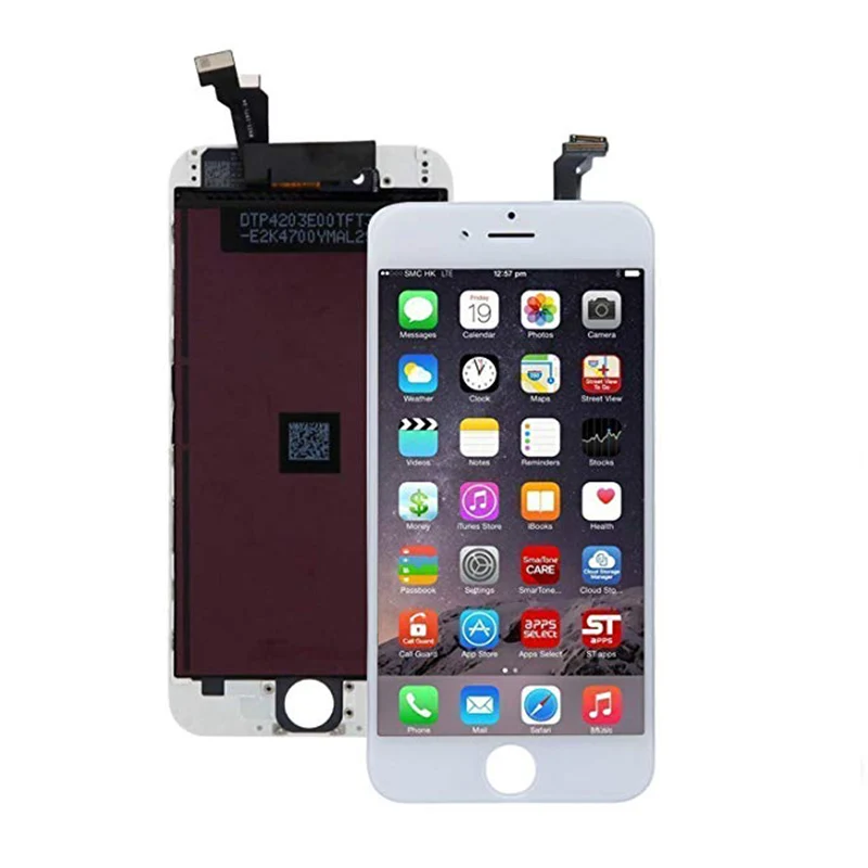 MHCAZT 1PCS Black White Color LCD Display Touch Screen Replacement LCD For iPhone 6 LCD screen No Dead Pixel Fast Shipping
MHCAZT 1PCS Black White Color LCD Display Touch Screen Replacement LCD For iPhone 6 LCD screen No Dead Pixel Fast Shipping