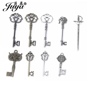 5pcs/lot Multiple Styles Zinc Alloy Key Charms Pendant 6 Styles Ancient Jewelry Necklace DIY Making Accessories Findings Crafts
5pcs/lot Multiple Styles Zinc Alloy Key Charms Pendant 6 Styles Ancient Jewelry Necklace DIY Making Accessories Findings Crafts