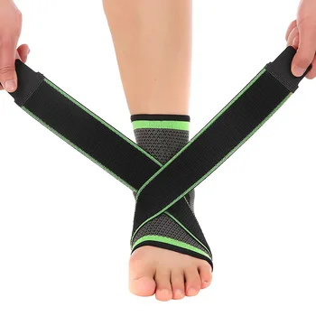 1PCS 3D Weaving Elastic Nylon Strap Ankle Support Brace Badminton Basketball Football Taekwondo Fitness Heel Protector
1PCS 3D Weaving Elastic Nylon Strap Ankle Support Brace Badminton Basketball Football Taekwondo Fitness Heel Protector