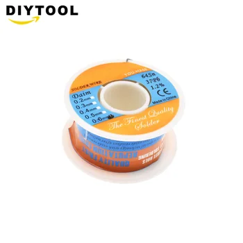 64Sn 37Pb 0.6mm 40g Flux 1.2% Advanced Tin Lead Free Solder Wire Roll Medicine Core Melt Soldering Tin Wires Accessories
64Sn 37Pb 0.6mm 40g Flux 1.2% Advanced Tin Lead Free Solder Wire Roll Medicine Core Melt Soldering Tin Wires Accessories