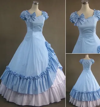 (GT025) Sleeveless Gothic VictorianLolita Dress Ball Gown Fancy Prom Dress Halloween Party Masquerade Costume
(GT025) Sleeveless Gothic VictorianLolita Dress Ball Gown Fancy Prom Dress Halloween Party Masquerade Costume