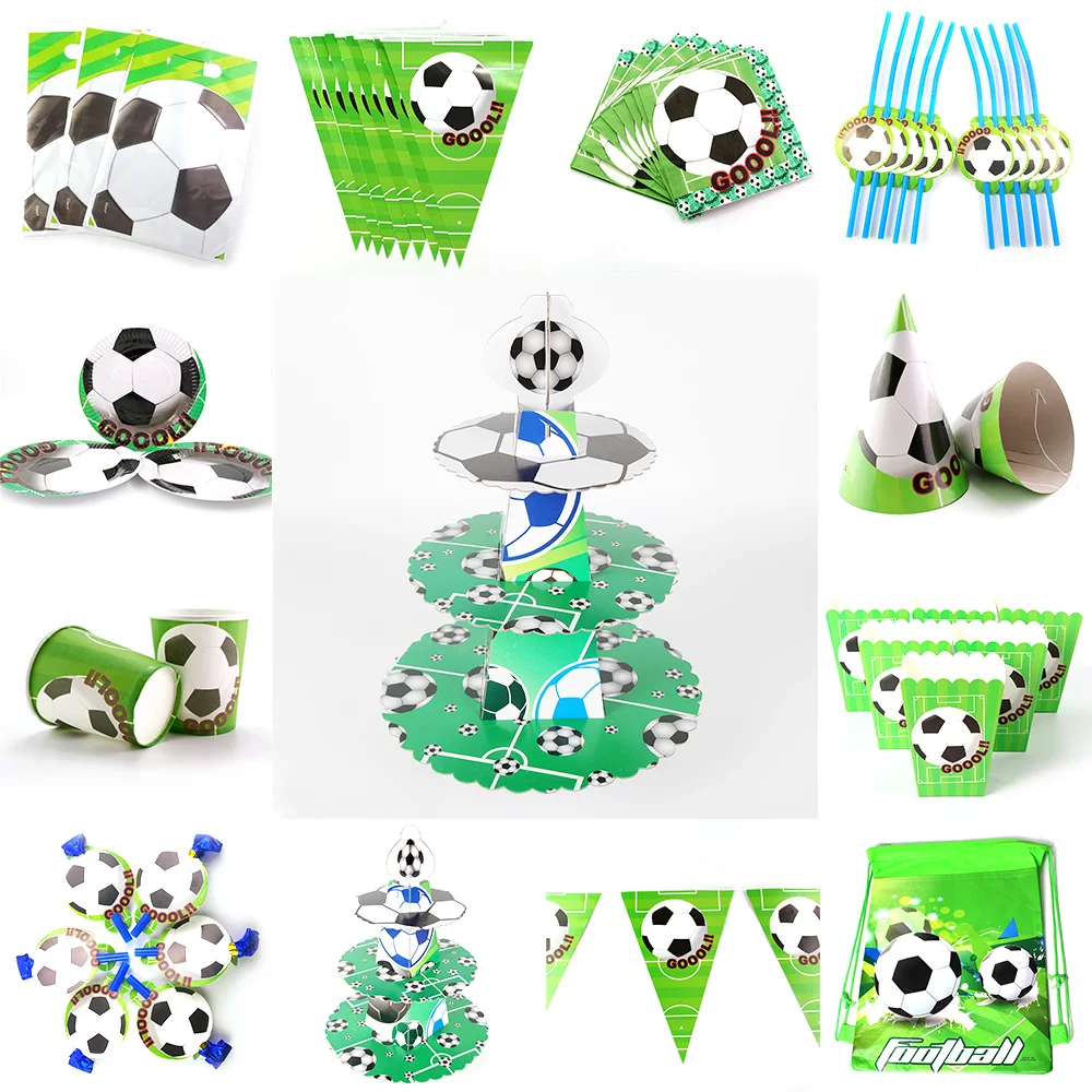 Football Soccer Theme Disposable Tableware Set Cups Adult Football Fans Baby Shower Decorations Birthday Party
Football Soccer Theme Disposable Tableware Set Cups Adult Football Fans Baby Shower Decorations Birthday Party