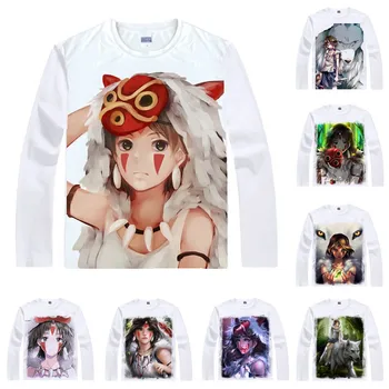 Mononoke Hime Princess Mononoke T Shirt Emishi Prince Ashitaka Men T-shirt Casual Vintage TShirt Printed Long Sleeve Shirts
Mononoke Hime Princess Mononoke T Shirt Emishi Prince Ashitaka Men T-shirt Casual Vintage TShirt Printed Long Sleeve Shirts