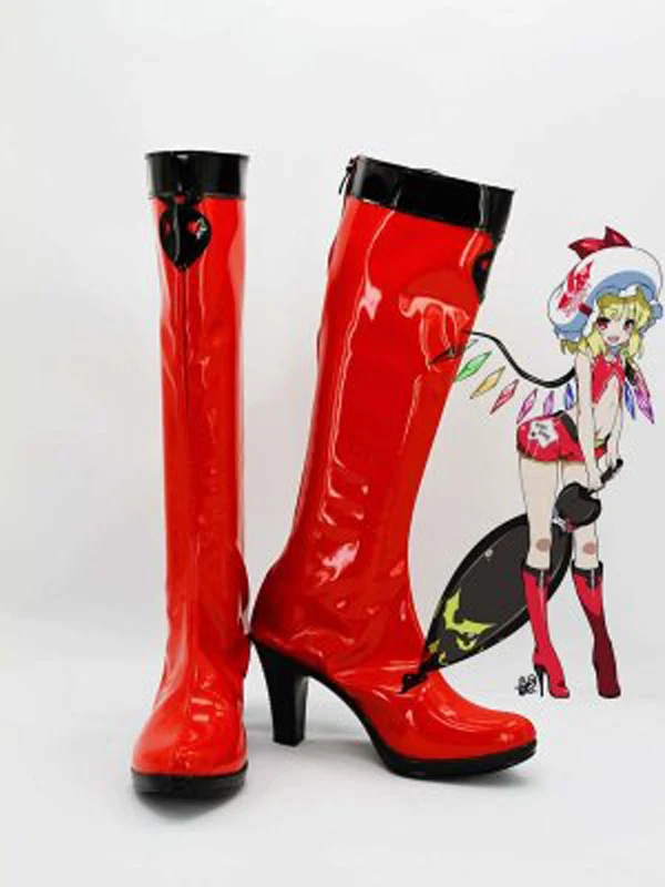 Touhou Project Flandre Scarlet/ботинки для костюмированной вечеринки; Вечерние ботинки для костюмированной вечеринки в стиле аниме; Обувь для взрослых
Touhou Project Flandre Scarlet/ботинки для костюмированной вечеринки; Вечерние ботинки для костюмированной вечеринки в стиле аниме; Обувь для взрослых