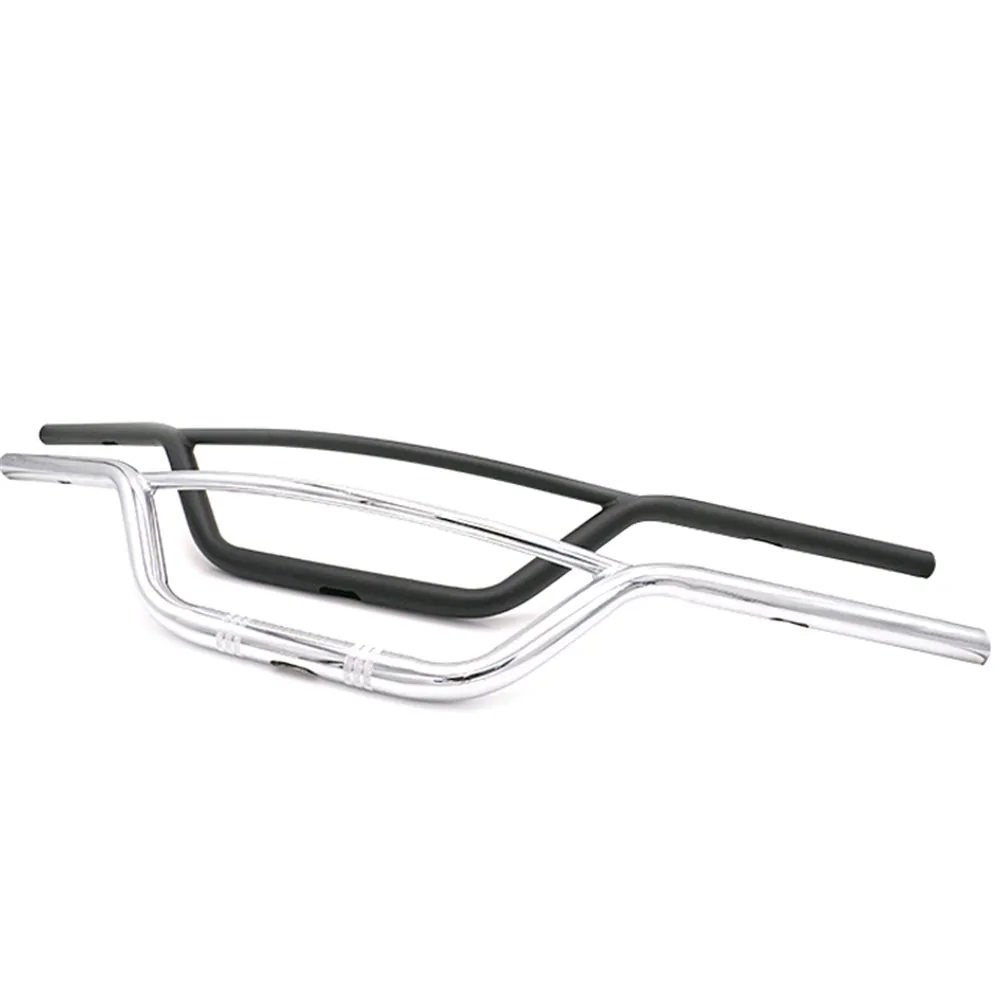 Motorcycle 1" 25mm Black/Chrome Tracker Handlebars Drag Bar Fit For Harley Chopper Bobber Sportster XL883 1200 X48 Dyna Softail 
Motorcycle 1" 25mm Black/Chrome Tracker Handlebars Drag Bar Fit For Harley Chopper Bobber Sportster XL883 1200 X48 Dyna Softail