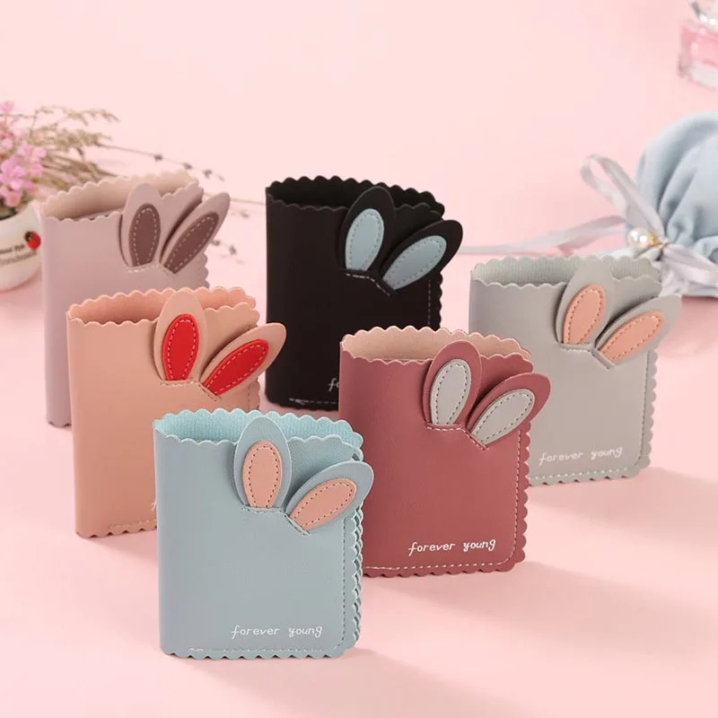 Wallet female new short Korean version of cute rabbit ears female student coin purse wallet forever
Wallet female new short Korean version of cute rabbit ears female student coin purse wallet forever