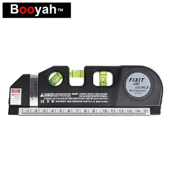 Booyah 4 in 1 Infrared Laser Level Horizon Vertical Measure Cross Line Laser Tape 2.5M Measurment Instrument Level Laser Tool
Booyah 4 in 1 Infrared Laser Level Horizon Vertical Measure Cross Line Laser Tape 2.5M Measurment Instrument Level Laser Tool