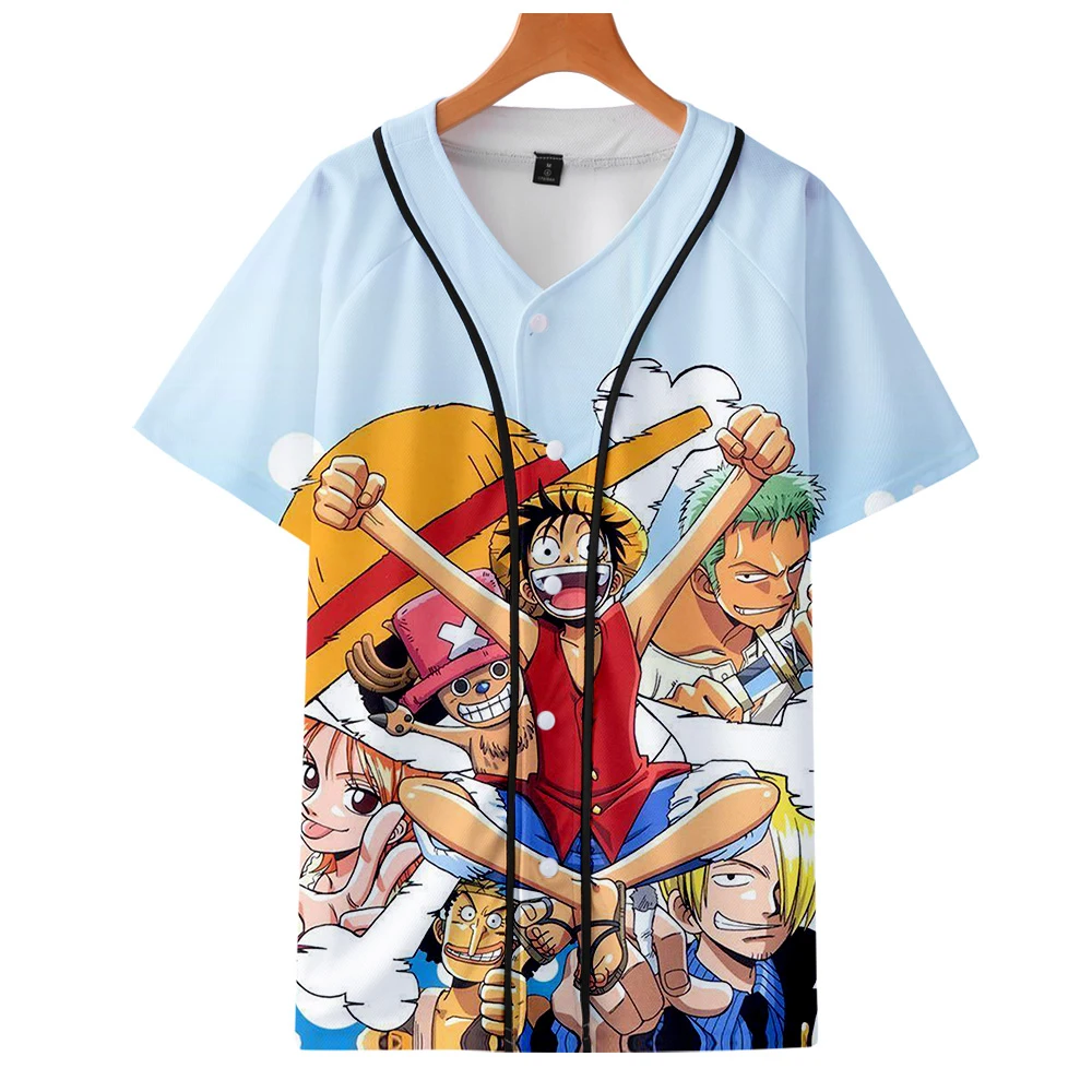 One pieces 3D Women and men summer Clothes 2018 Tops Hote Sale Short Sleeve Baseball T-Shirts Casual K-pops Tees Plus Size xxl
One pieces 3D Women and men summer Clothes 2018 Tops Hote Sale Short Sleeve Baseball T-Shirts Casual K-pops Tees Plus Size xxl