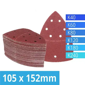120 Pieces 11 Hole Sandpaper Hook and Loop Sanding Sheets 105 x 152 mm Grit 20 Each of 40/60/80/120/180/240 for Multi Sander
120 Pieces 11 Hole Sandpaper Hook and Loop Sanding Sheets 105 x 152 mm Grit 20 Each of 40/60/80/120/180/240 for Multi Sander