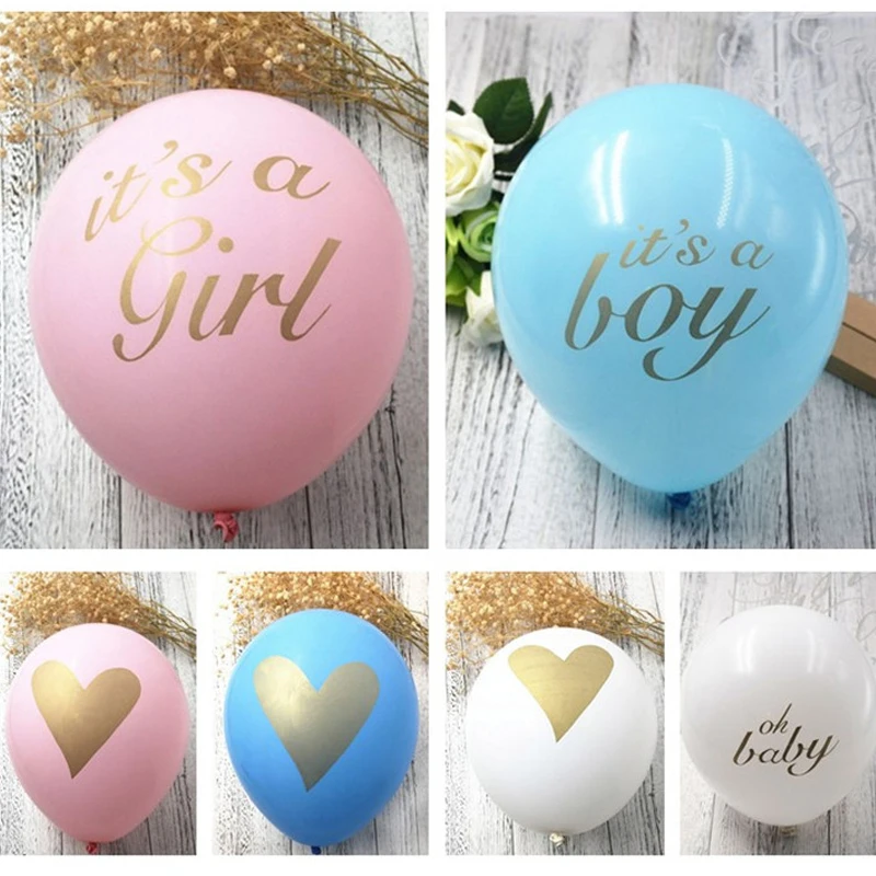 New 12pcs Balloon Baby Birthday Party Toys It's a Girl / Boy Inflatable Ball Gender Reveal DIY Party Decorations
New 12pcs Balloon Baby Birthday Party Toys It's a Girl / Boy Inflatable Ball Gender Reveal DIY Party Decorations