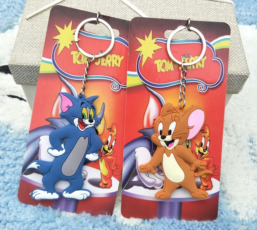 IVYYE 1PCS Tom and Jerry Anime Key Chain PVC Figure Keyring cute Toys Keychain Keyholder Birthday Gift Unisex NEW
IVYYE 1PCS Tom and Jerry Anime Key Chain PVC Figure Keyring cute Toys Keychain Keyholder Birthday Gift Unisex NEW