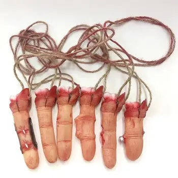 Halloween Bloody Broken Finger House Party Decoration Scary Simulated Fake Finger Joke Prank Halloween Horror Supplies
Halloween Bloody Broken Finger House Party Decoration Scary Simulated Fake Finger Joke Prank Halloween Horror Supplies