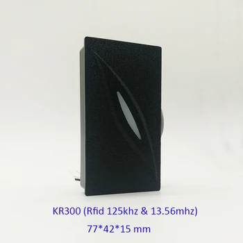 KR300 Double Frequency RFID 125Khz and 13.56mhz Card reader Wiegand 34 bit Door Access Control Slave Reader
KR300 Double Frequency RFID 125Khz and 13.56mhz Card reader Wiegand 34 bit Door Access Control Slave Reader