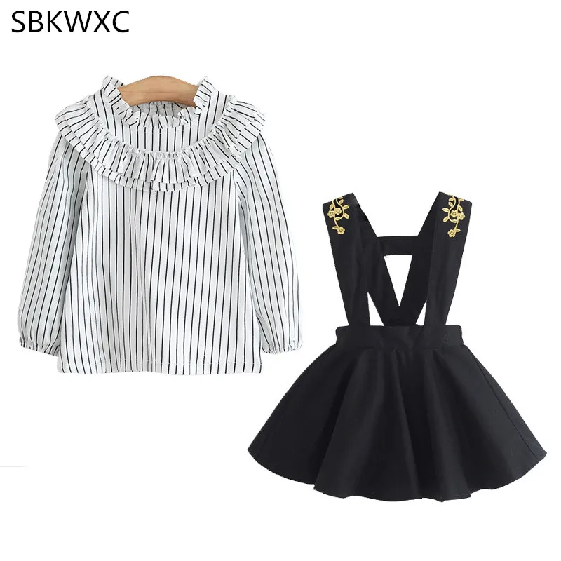 2-6Y Kids Clothes for Girls The Striped Top and Skirt Spring Suit Korean Style Children's Clothing Sets Baby Toddler Set
2-6Y Kids Clothes for Girls The Striped Top and Skirt Spring Suit Korean Style Children's Clothing Sets Baby Toddler Set