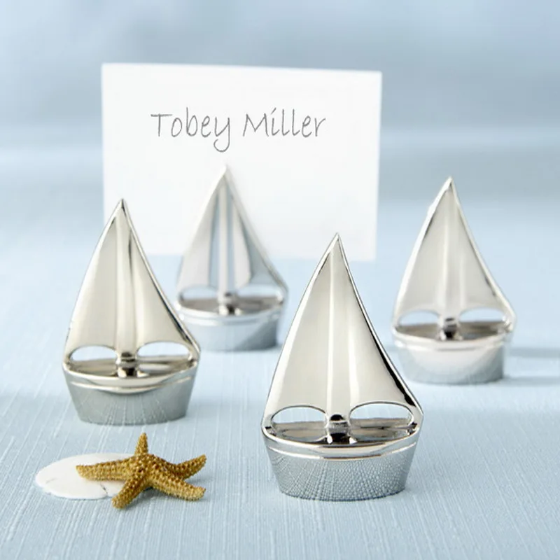 (18pcs/Lot)FREE SHIPPING +"Shining Sails" Silver Place Card Holders Beach Themed Wedding Favors Table Card Number Holder
(18pcs/Lot)FREE SHIPPING +"Shining Sails" Silver Place Card Holders Beach Themed Wedding Favors Table Card Number Holder