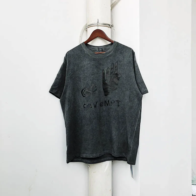 2019 New CAVEMPT Old Palm Print T-Shirt Men Women 1:1 High Quality 100% Cotton T-Shirt C.E Cav Empt Casual T-Shirt
2019 New CAVEMPT Old Palm Print T-Shirt Men Women 1:1 High Quality 100% Cotton T-Shirt C.E Cav Empt Casual T-Shirt