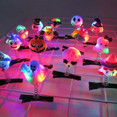 Hot Halloween Illuminating Children's Pumpkin Ghost Bat Hair Clip Halloween Children's Masquerade Decorative Tiara Hairpin Props
Hot Halloween Illuminating Children's Pumpkin Ghost Bat Hair Clip Halloween Children's Masquerade Decorative Tiara Hairpin Props