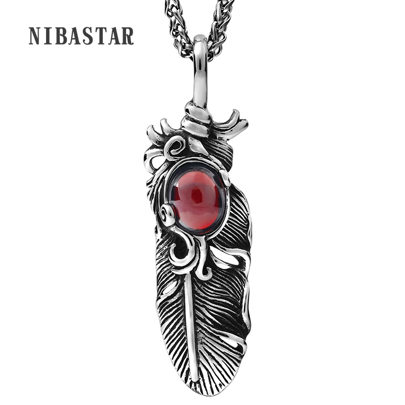 Boho Antique Silver Plated Stainless Steel Dream Catcher Leaves Feather Charm Pendant Necklace Pave Red Rhinestone Jewelry
Boho Antique Silver Plated Stainless Steel Dream Catcher Leaves Feather Charm Pendant Necklace Pave Red Rhinestone Jewelry