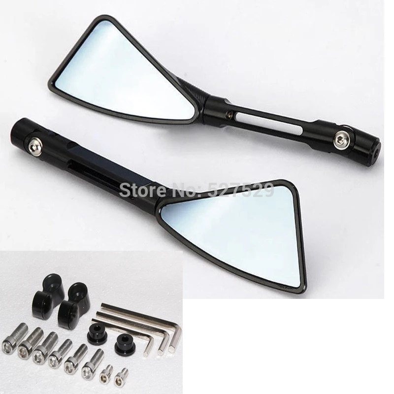 2x CNC Motorcycle Rear Side Mirrors For Suzuki Honda CB CBR 600 1000R Kawasaki Z1000 & Z750 ER-6F & ER-6N Yamaha FZ1 FZ6 XJ6 KTM
2x CNC Motorcycle Rear Side Mirrors For Suzuki Honda CB CBR 600 1000R Kawasaki Z1000 & Z750 ER-6F & ER-6N Yamaha FZ1 FZ6 XJ6 KTM