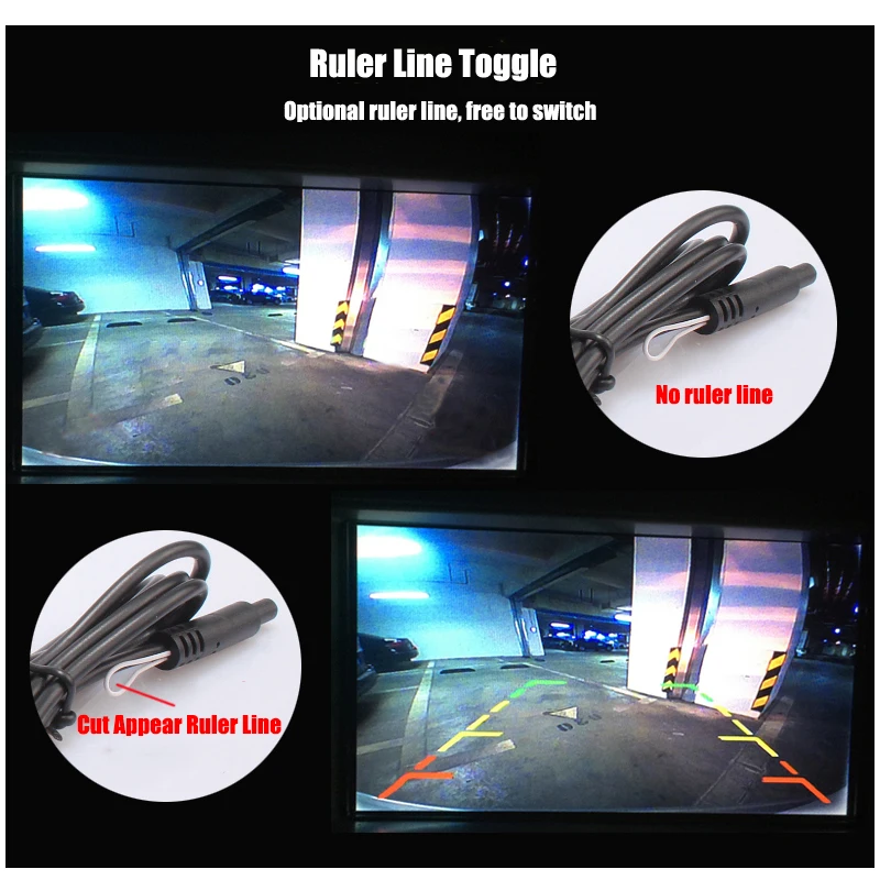 LiandLee Car Trunk Handle Rear View Reversing Parking Camera For Audi A4 A4L B8 8K 2008~2016 (13)