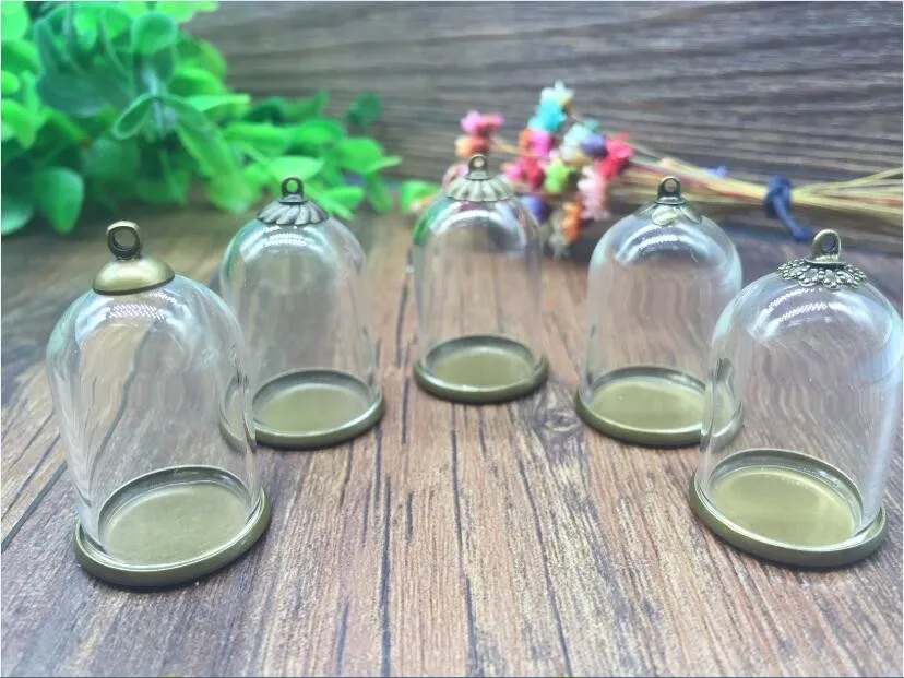 20sets/lot 30*20mm tube glass globe antique bronze color ordinary base beads cap glass vial pendant glass bottle accessories
20sets/lot 30*20mm tube glass globe antique bronze color ordinary base beads cap glass vial pendant glass bottle accessories