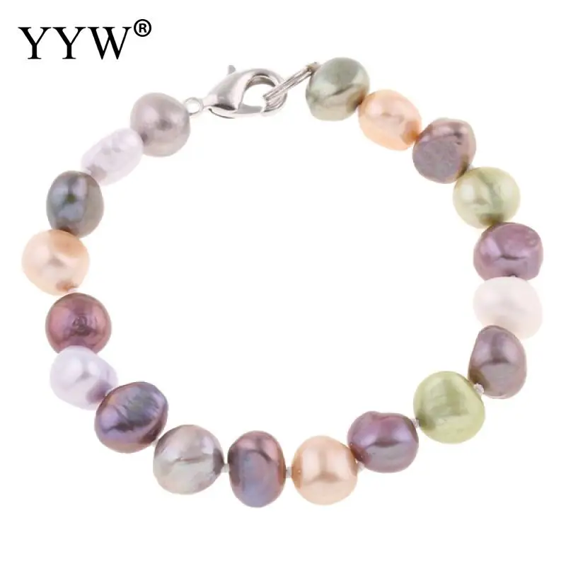 YYW 2019 Hot Sale European Bracelet Charm Colorful Cultured Pearl Temperament Bracelet With Lobster Clasp Women Fashion Jewelry
YYW 2019 Hot Sale European Bracelet Charm Colorful Cultured Pearl Temperament Bracelet With Lobster Clasp Women Fashion Jewelry