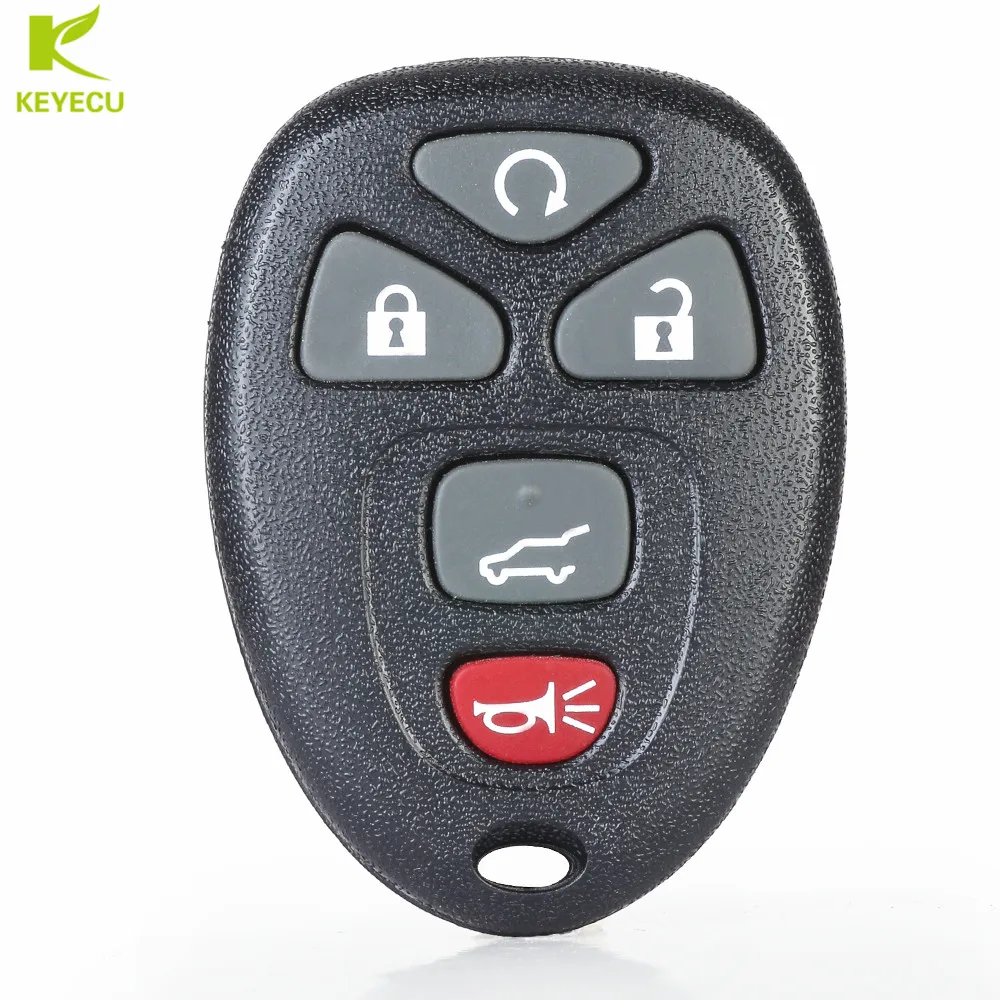 

KEYECU Replacement Keyless Entry Remote Control Key Fob 5 Button For Chevrolet Malibu Cobalt Pontiac G5 Buick 22733524 KOBGT04A