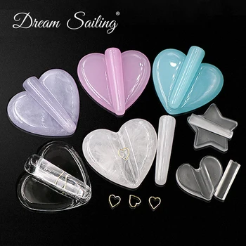 1 pcs of Nail Metal Decoration Slice Pressing Curving Tools Decals Stickers Nail Art Decoration Tool Manicure Heart Star Shape
1 pcs of Nail Metal Decoration Slice Pressing Curving Tools Decals Stickers Nail Art Decoration Tool Manicure Heart Star Shape