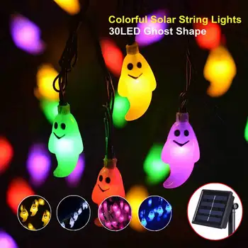 Outdoor Solar Light String Garden Landscape Light 30LED Ghost Halloween Christmas Decoration Energy Saving Luz Lantern
Outdoor Solar Light String Garden Landscape Light 30LED Ghost Halloween Christmas Decoration Energy Saving Luz Lantern