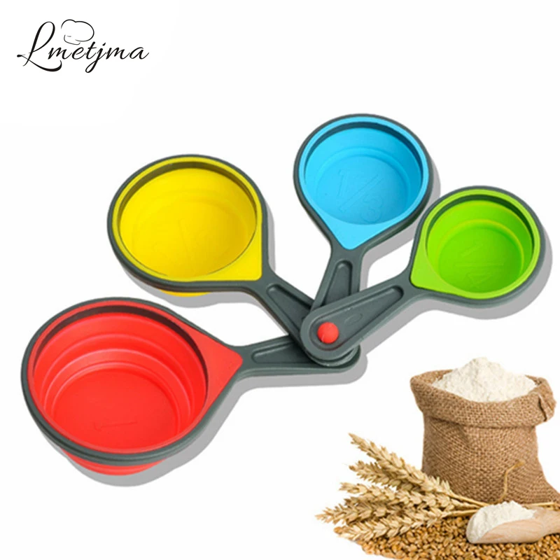 LMETJMA Silicone Measuring Cup Set Baking Measuring Cups and Spoons Seasoning Coffee Measure Cup Scale Measuring Tool KCI112801
LMETJMA Silicone Measuring Cup Set Baking Measuring Cups and Spoons Seasoning Coffee Measure Cup Scale Measuring Tool KCI112801