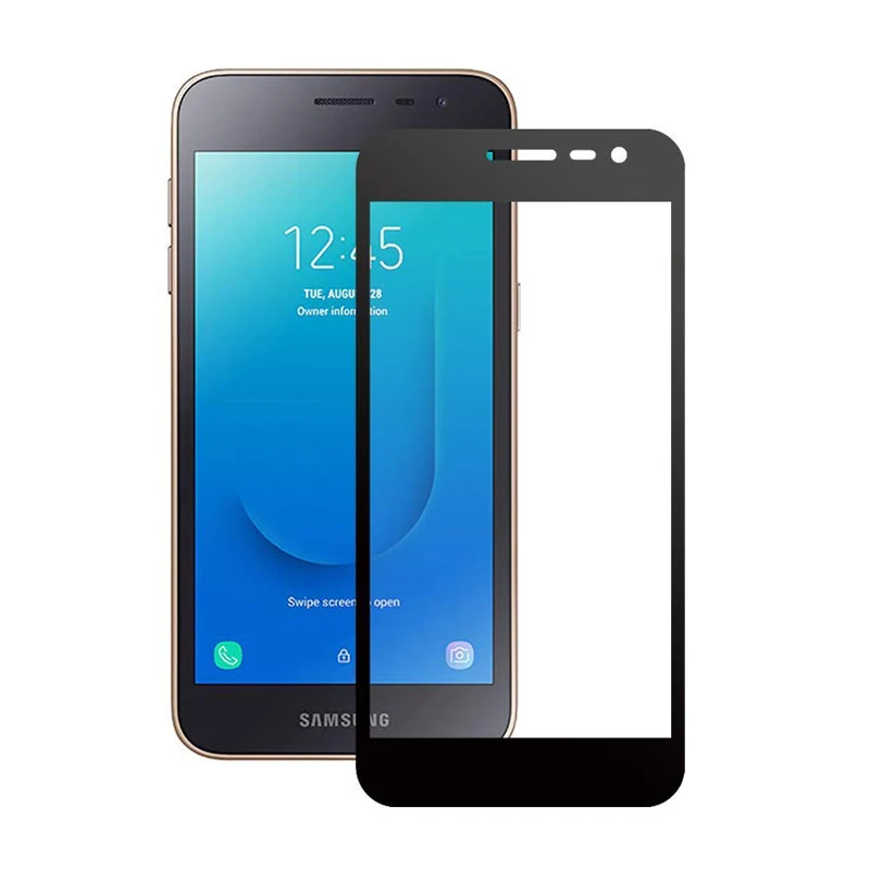 Закаленное 3D стекло с полным покрытием для Samsung Galaxy J2 Core Защитная пленка экрана 2