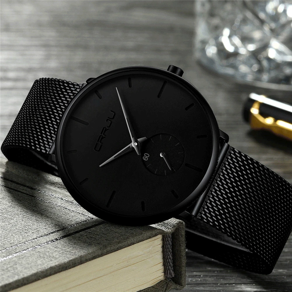 CRRJU Watch Men Waterproof Quartz Watches for Men Casual Business Stainless Steel Wristwatch Relogio Masculino Man Clock 2150
CRRJU Watch Men Waterproof Quartz Watches for Men Casual Business Stainless Steel Wristwatch Relogio Masculino Man Clock 2150