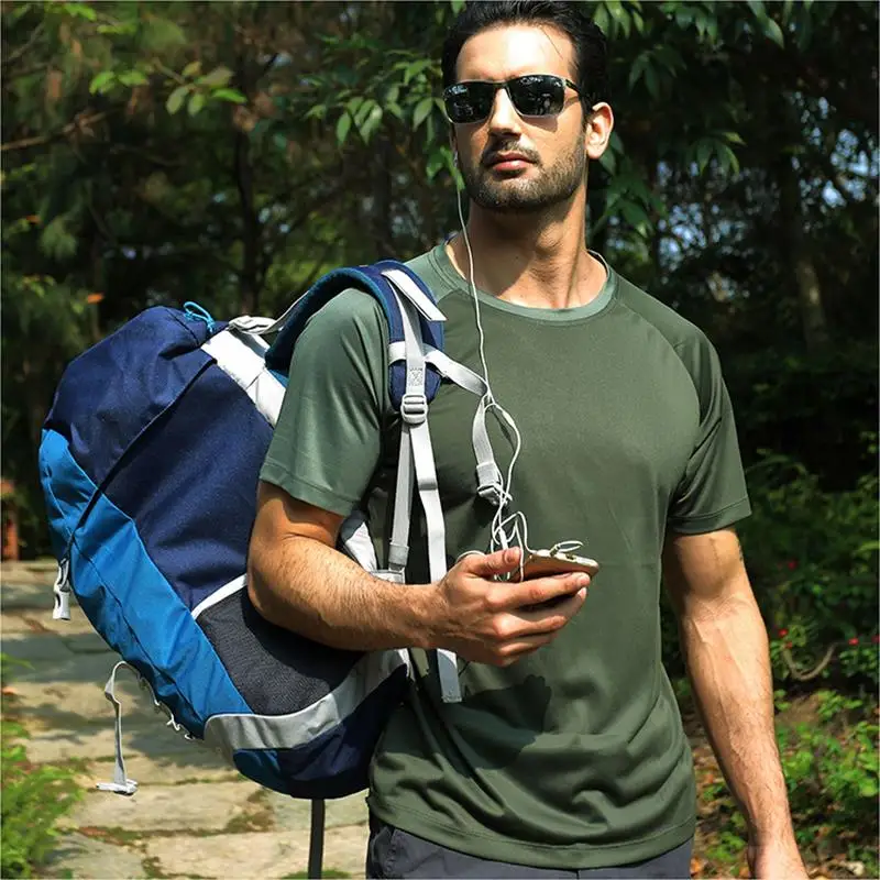 Fitness short Sleeves Top Sport T Shirt Men Bodybuilding Running Shirt Men outdoors Tshirt Mens Gym T-Shirt
Fitness short Sleeves Top Sport T Shirt Men Bodybuilding Running Shirt Men outdoors Tshirt Mens Gym T-Shirt