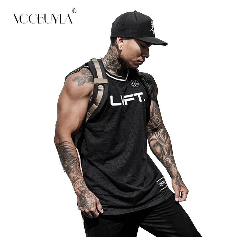 Voobuyla Bodybuilding Fitness Men Running Tanks Quick Dry Workout Print Plus Size 3XL Vest Stringer Sportswear Muscle Undershirt
Voobuyla Bodybuilding Fitness Men Running Tanks Quick Dry Workout Print Plus Size 3XL Vest Stringer Sportswear Muscle Undershirt